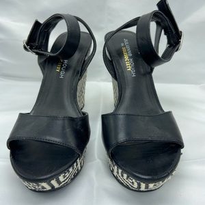 Black Platform Sandals